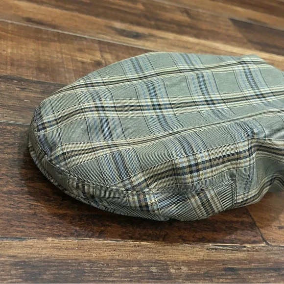Vintage Goorin Bros Sand Castle Kids Plaid Golf FlatCap Size M/L. 3-6 yr - Picture 4 of 9